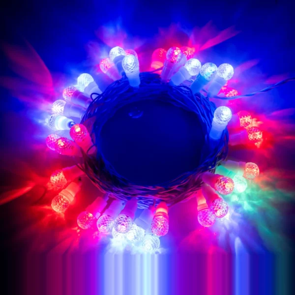 SASK-5RUD40RGB-2 5 MM Rudraksha 40 Lamp RGB