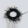 SASK-8F40SC-BLK-CW-1 8 MM Frosted 40 Lamp S/C - Black Wire - Cool White