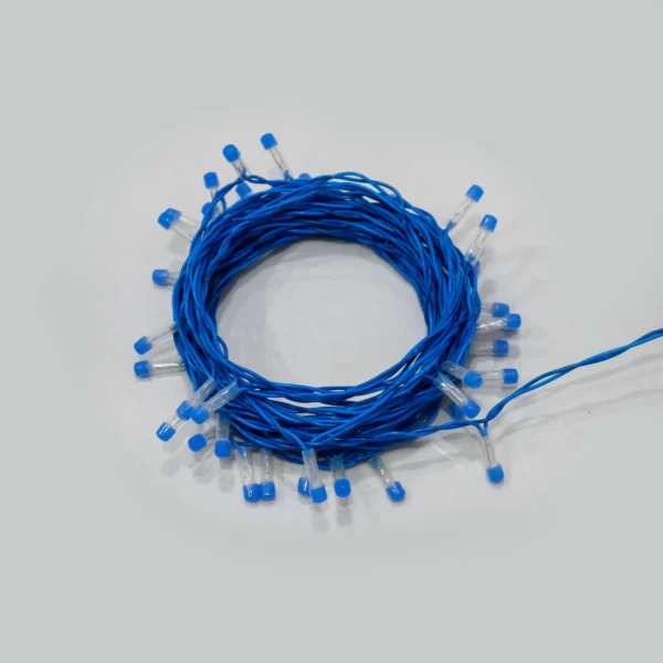 SASK-8F40SC-BLU-1 8 MM Frosted 40 Lamp S/C - Blue