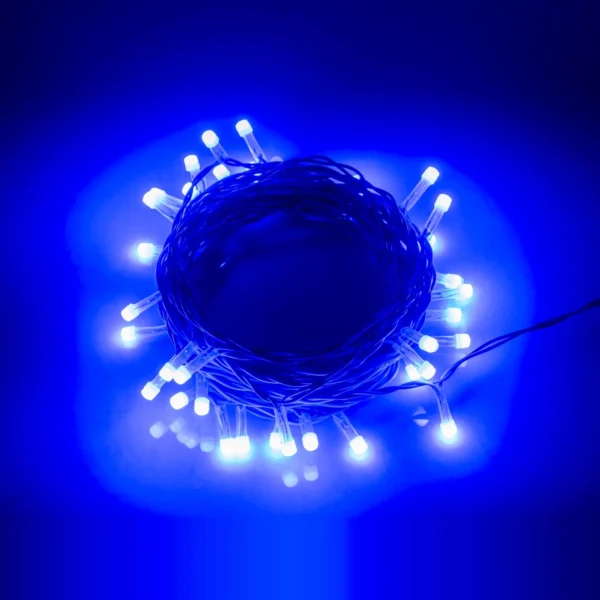 SASK-8F40SC-BLU-2 8 MM Frosted 40 Lamp S/C - Blue