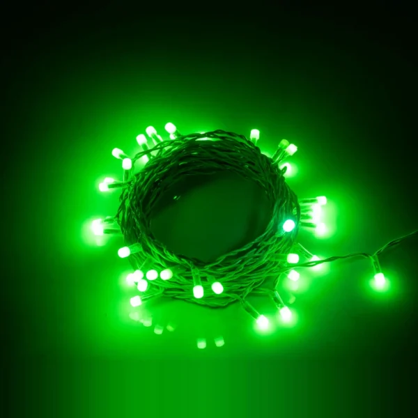 8 MM Frosted 40 Lamp S/C - Green