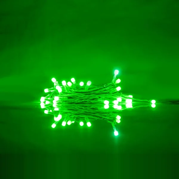 8 MM Frosted 40 Lamp S/C - Green