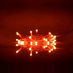 8 MM Frosted 40 Lamp S/C - Orange