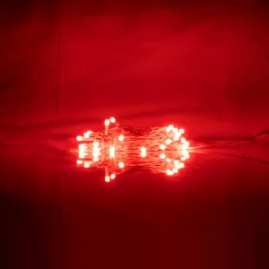 8 MM Frosted 40 Lamp S/C - Red