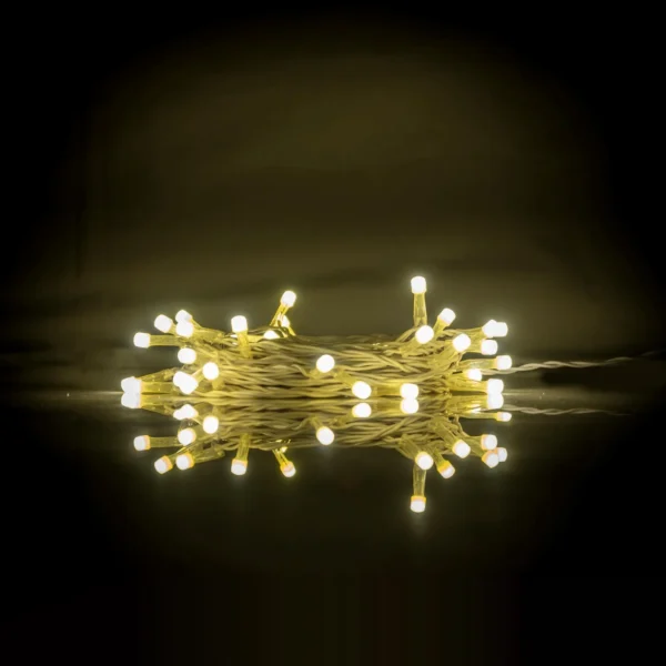 SASK-8F40SC-WHT-WW-4 8 MM Frosted 40 Lamp S/C - White Wire - Warm White